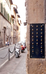 Haus, Strasse, Himmel, Florenz, Toskana, Italien Haus, Strasse, Himmel, Florenz, Toskana, Italien